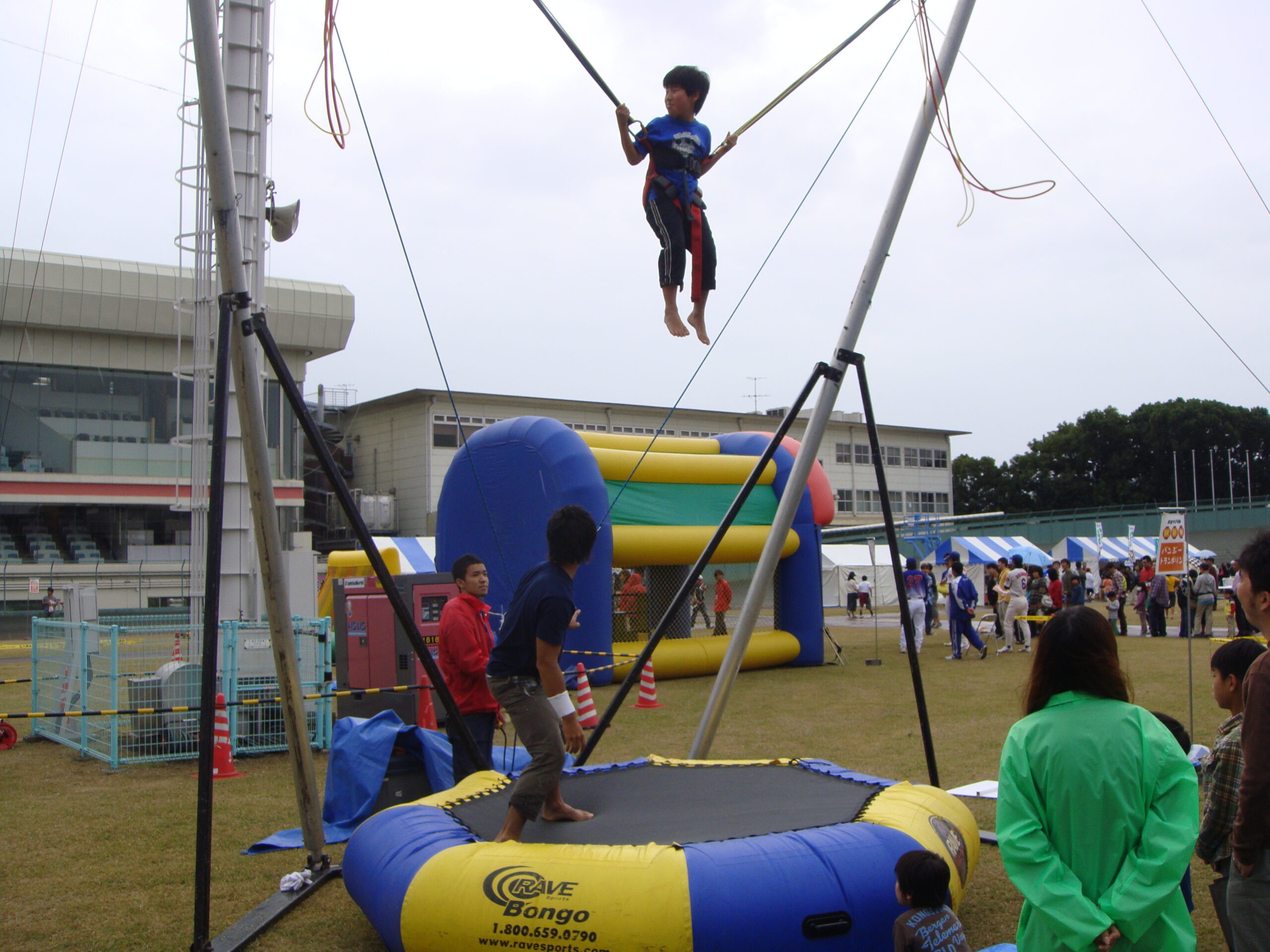 【9月15日　静岡県掛川市】逆バンジーに挑戦！