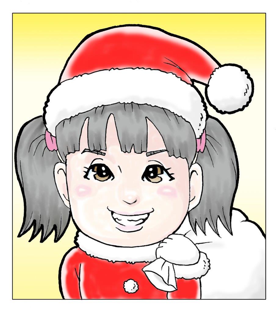 【12月7日　墨田区】Happy Xmas 似顔絵プレゼント！