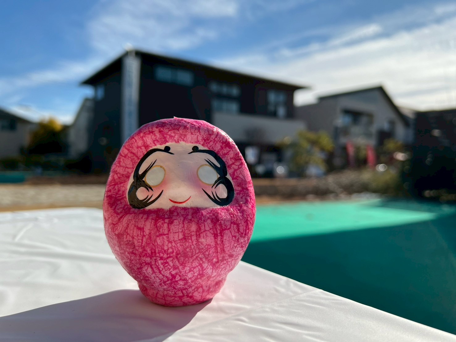 【1月12日　三鷹市】DECOだるまづくり