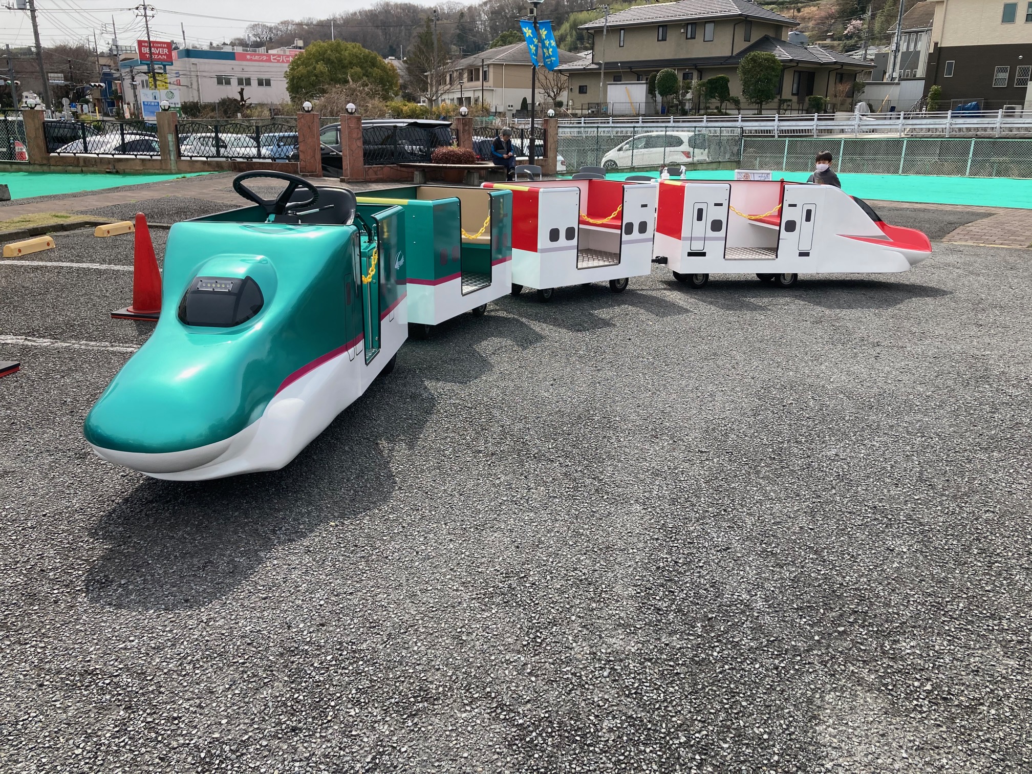 【1月10日藤枝住宅公園】新幹線はやぶさ＆こまちパーク