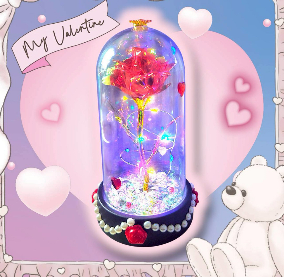 【2月7日　千葉市稲毛区】キラキラ！バレンタインランプ作り