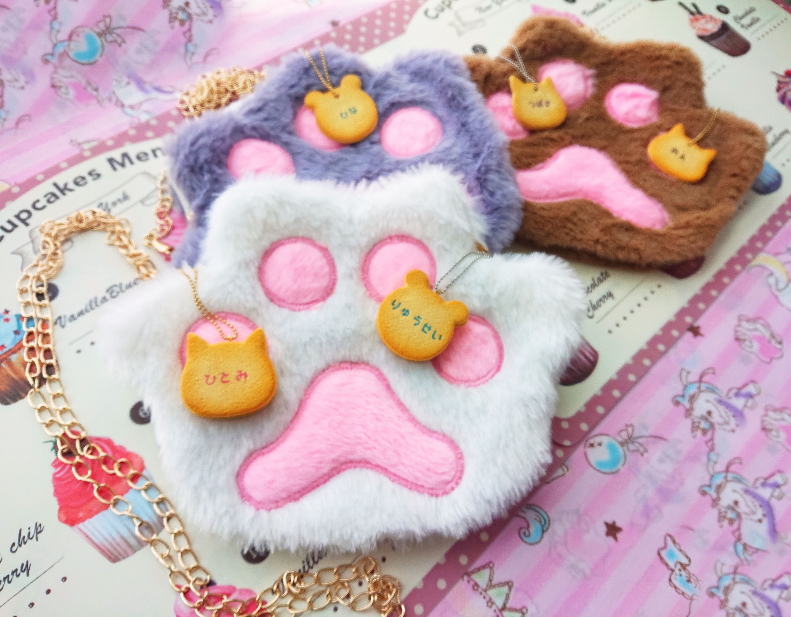 【1月18日　足立区】肉球ショルダーバック＆クッキーチャームづくり