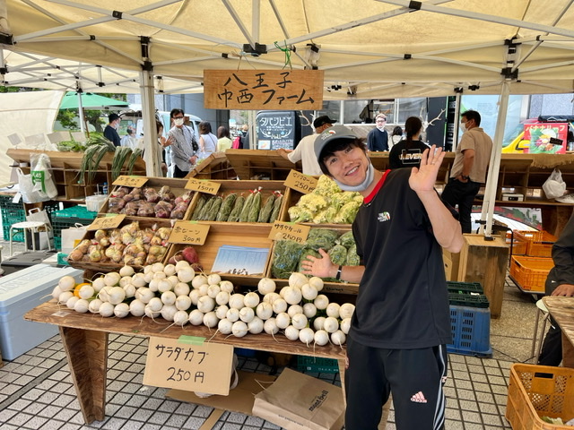 【2月11日　横浜市西区】新鮮野菜収穫体験＆新鮮朝どれ野菜市