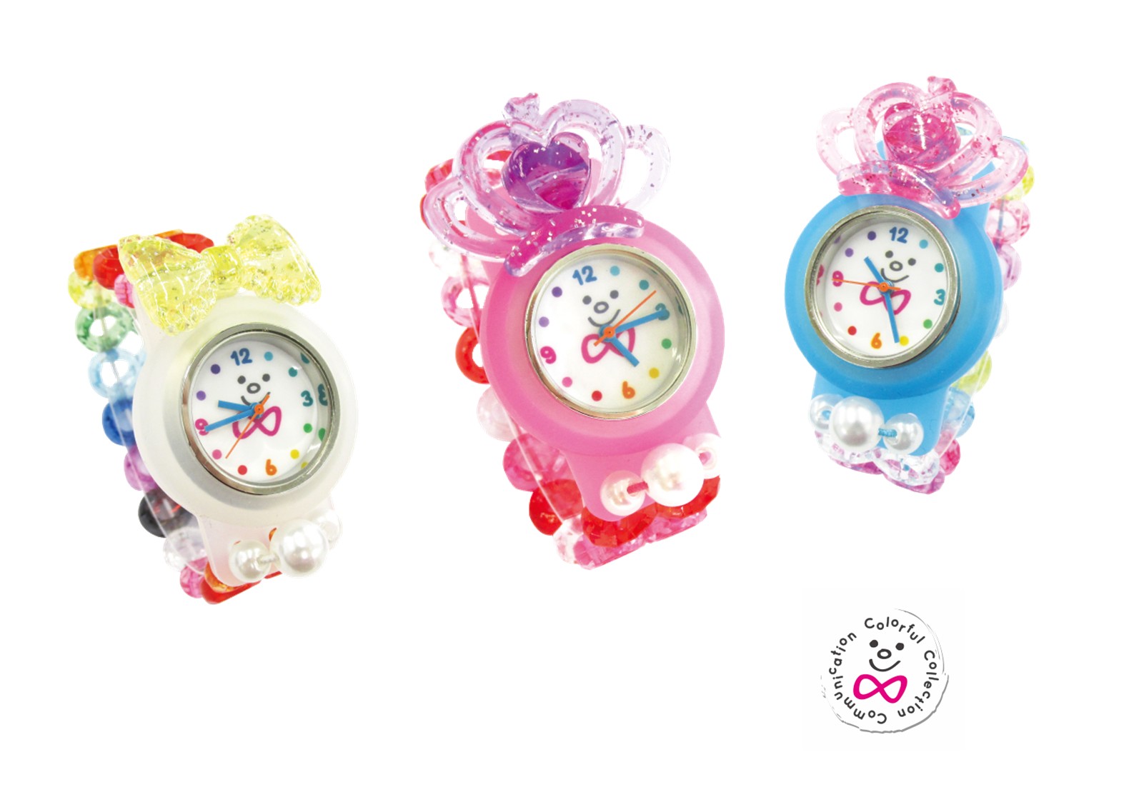 【2月8日　旭市】カラフルビーズ時計を作ろう！