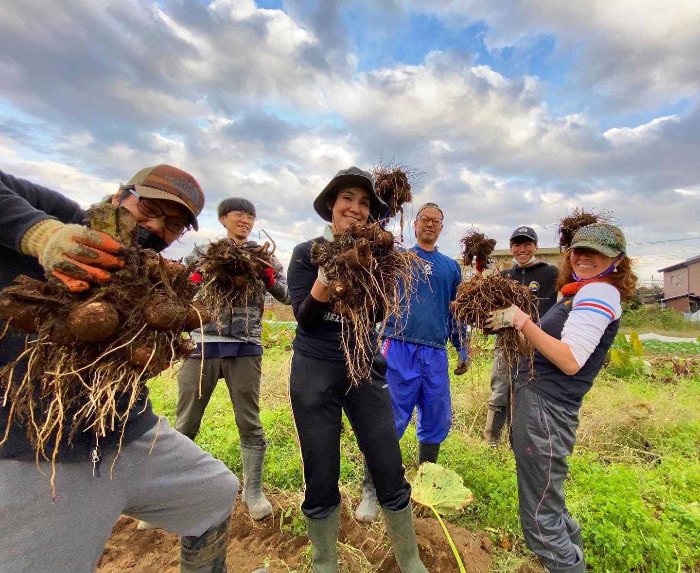 【2月15日　東京都墨田区】朝採れ！新鮮野菜の収穫体験