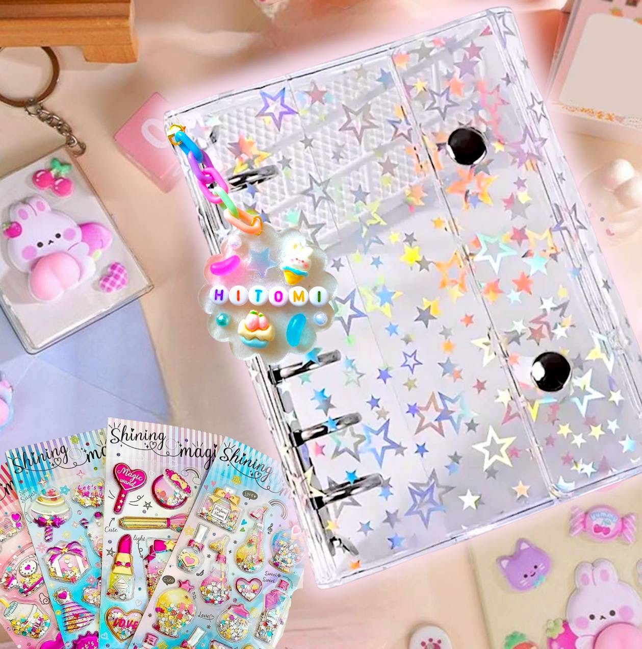 【3月15日　旭市】マイネームデコシール帳をつくろう！