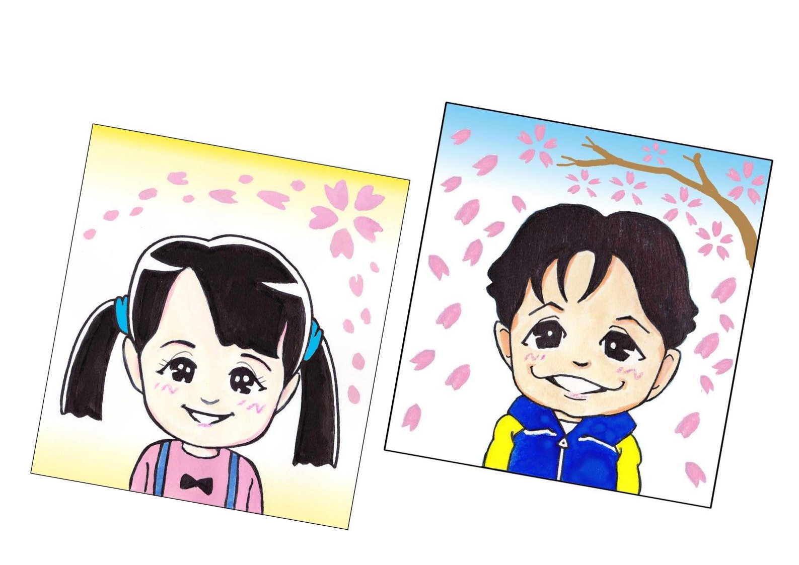 【3月21日　千葉市稲毛区】春の似顔絵プレゼント！