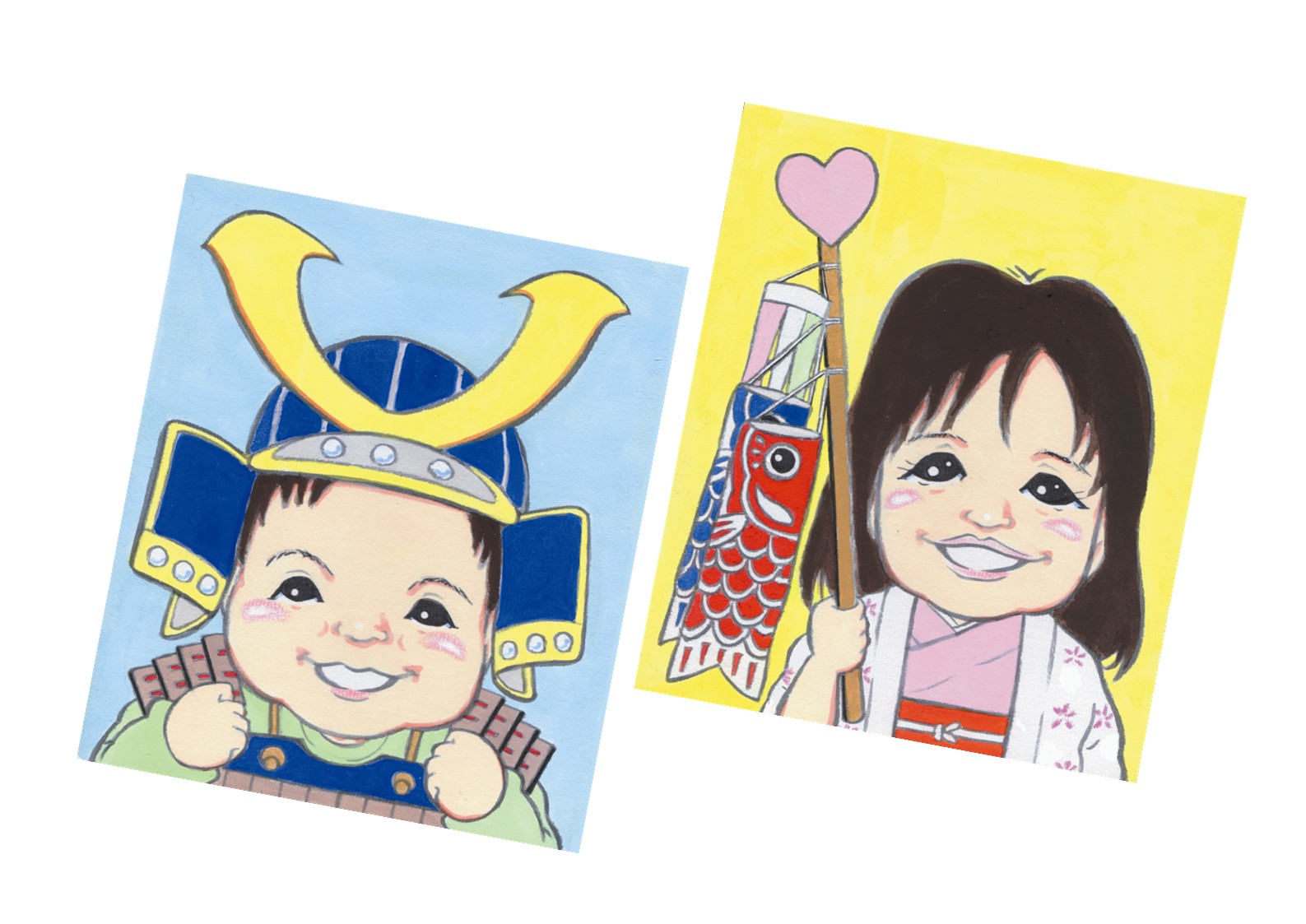 【5月2日　千葉市稲毛区】もうすぐこどもの日♪似顔絵サービス