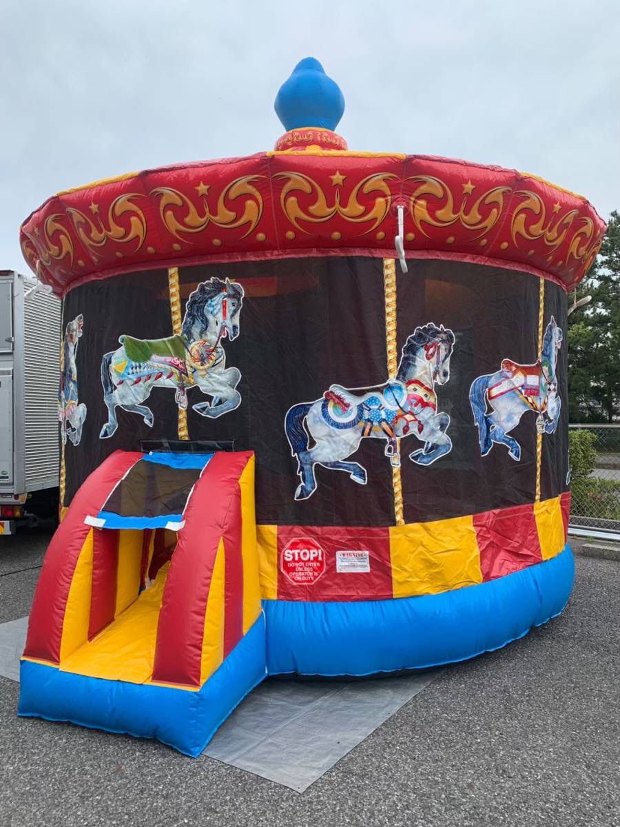 【4月18日～26日の土日　新潟県三条市】ふわふわメリーゴーランド