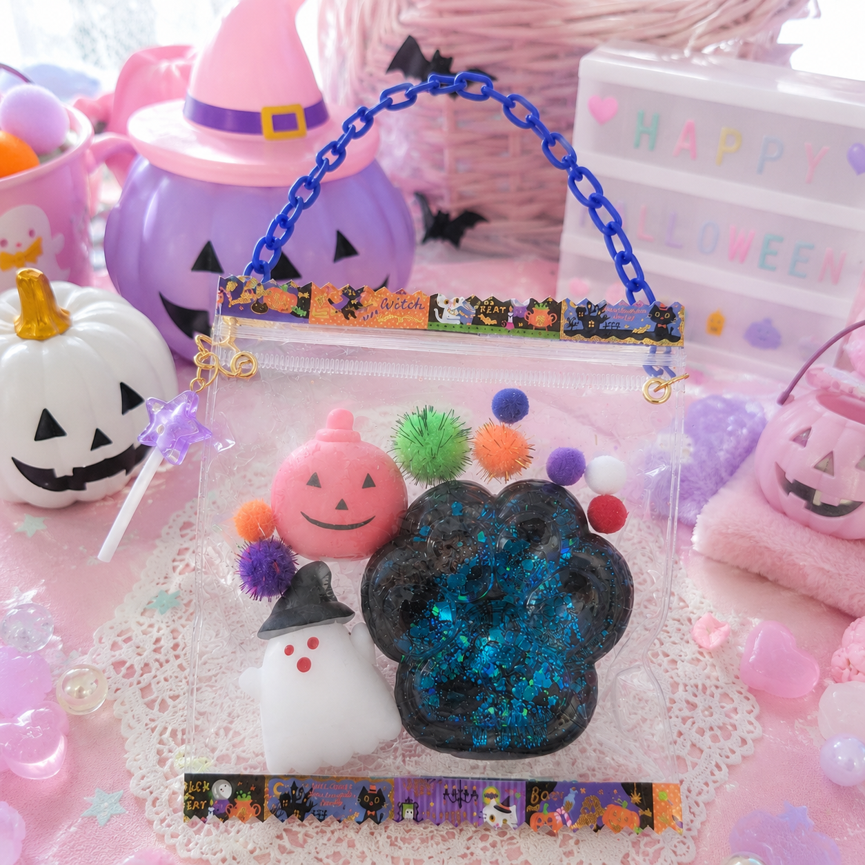 【10月18日　東京都墨田区】ハロウィンスクイーズバッグ作り