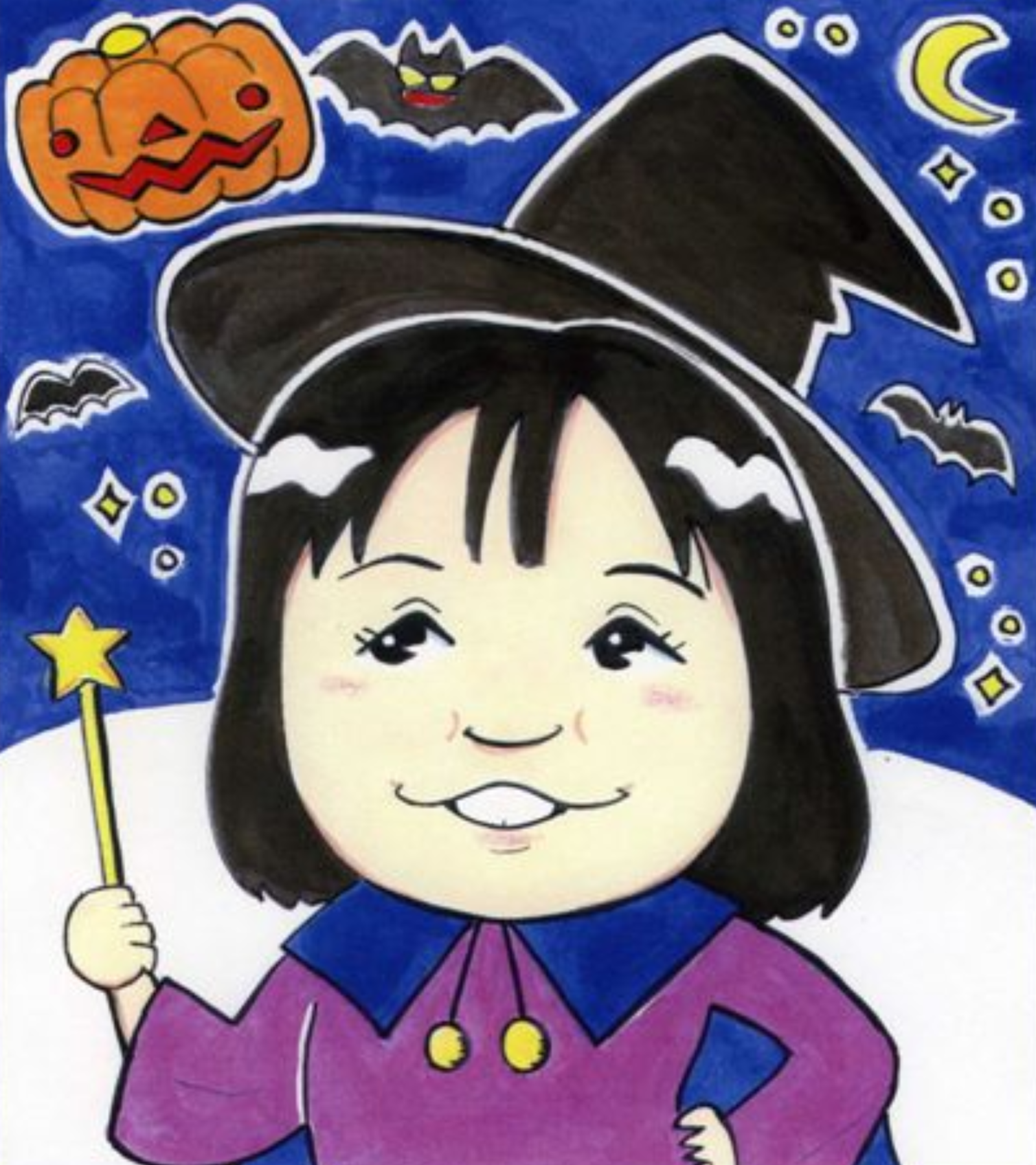【10月12日　横浜市西区】ハロウィン似顔絵サービス